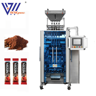Automatic Vertical Filling and Sealing Multi-Line Food Stick Coffee Powder Packaging Machine
