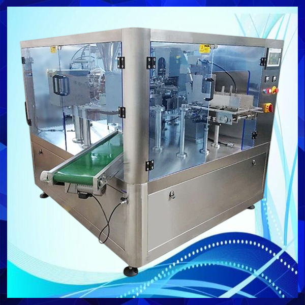 Premade bag rotary packaging machine vertical packaging machine food packing machine zip pouch packaging stand up pouch with zipper