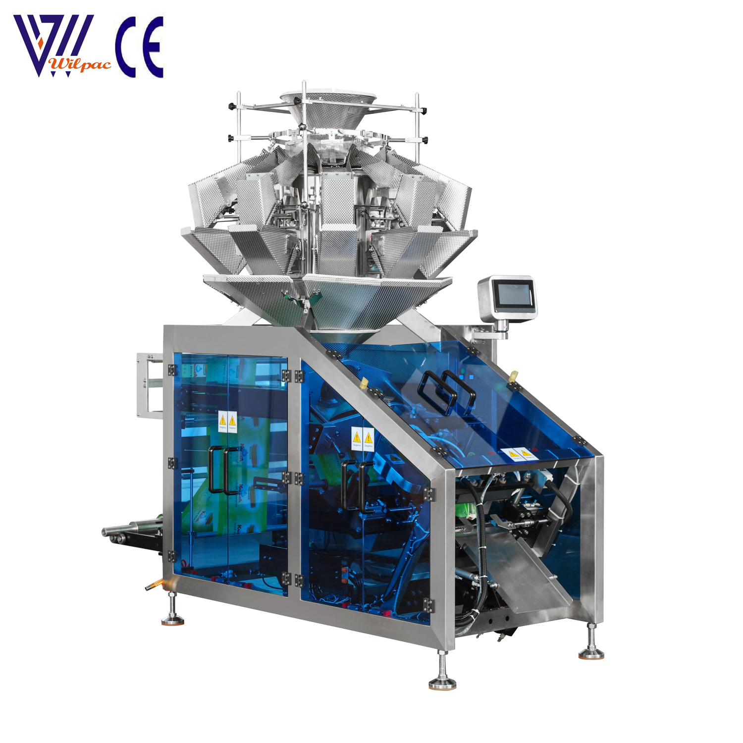 Fully Automatic Multi-Head Weigher Price Vertical Gusset Bag Seed Bag Filling and Sealing Packing Machine